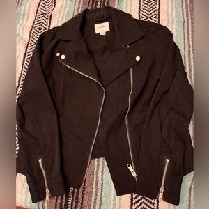 Moto-style jacket